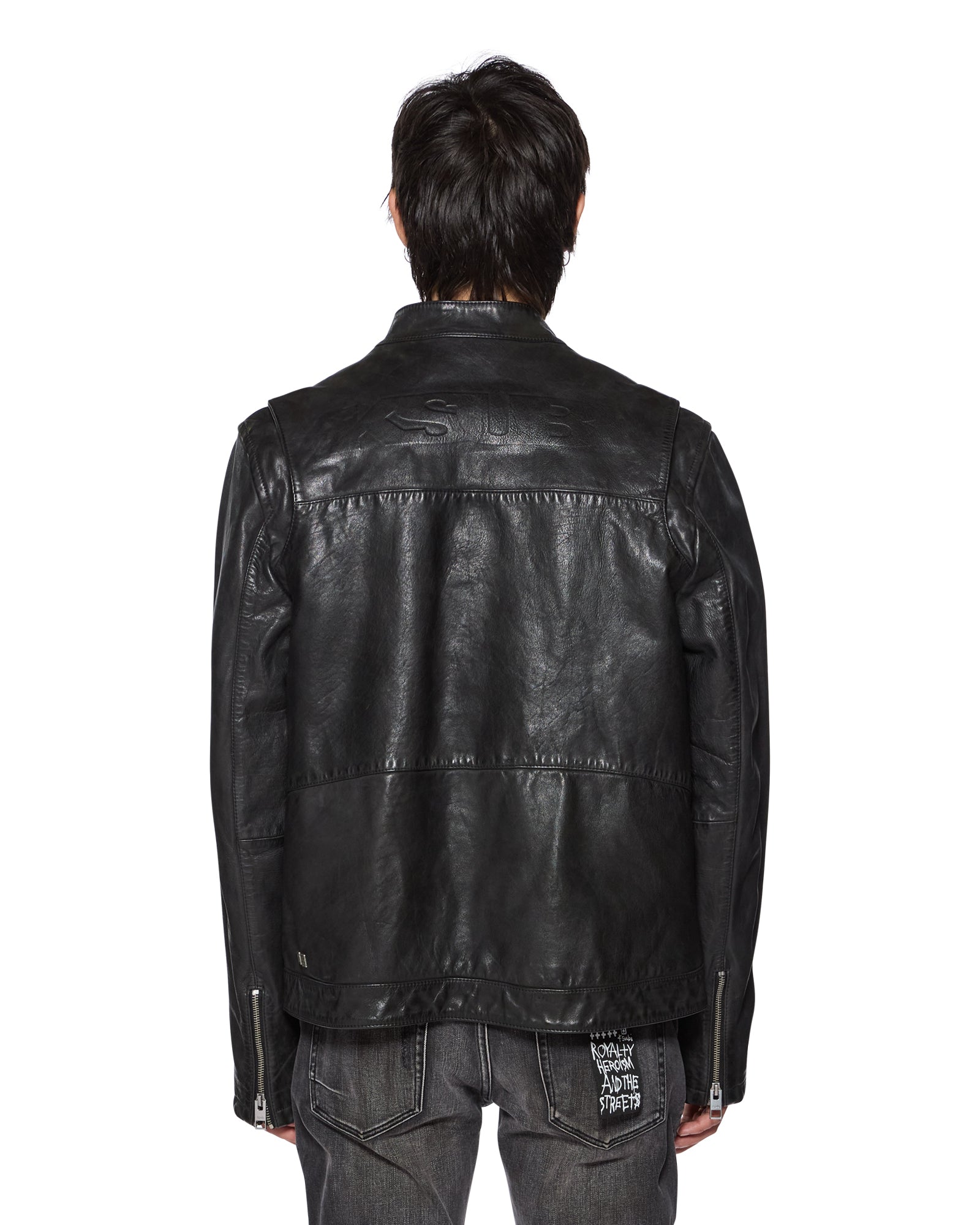 MENS STINGER BIKER MOTO SHELL JACKETS