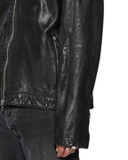 MENS STINGER BIKER MOTO SHELL JACKETS