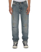 MENS HAZLOW SELVEDGE MELBOURNE BLUE DENIM JEANS