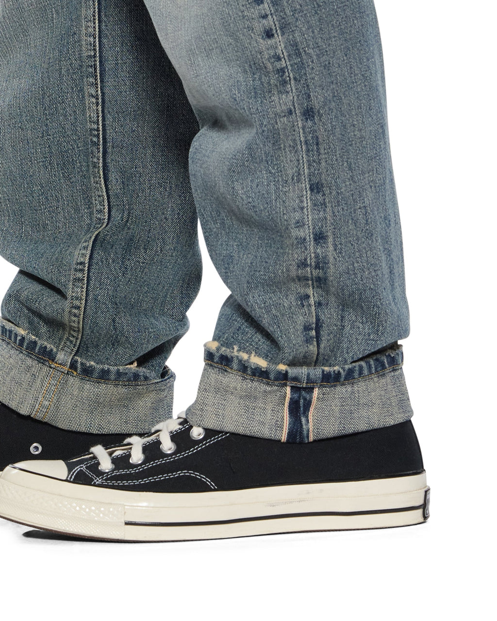 MENS HAZLOW SELVEDGE MELBOURNE BLUE DENIM JEANS