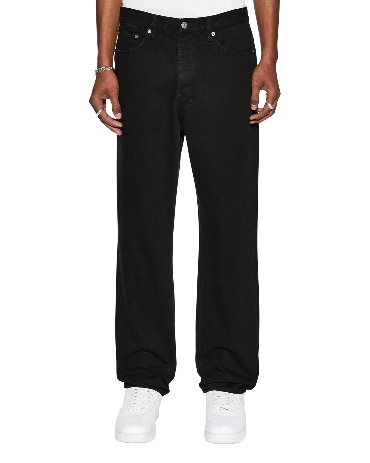 MENS ANTI K BLACKOUT DENIM JEANS