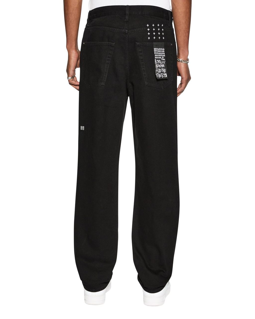 MENS ANTI K BLACKOUT DENIM JEANS