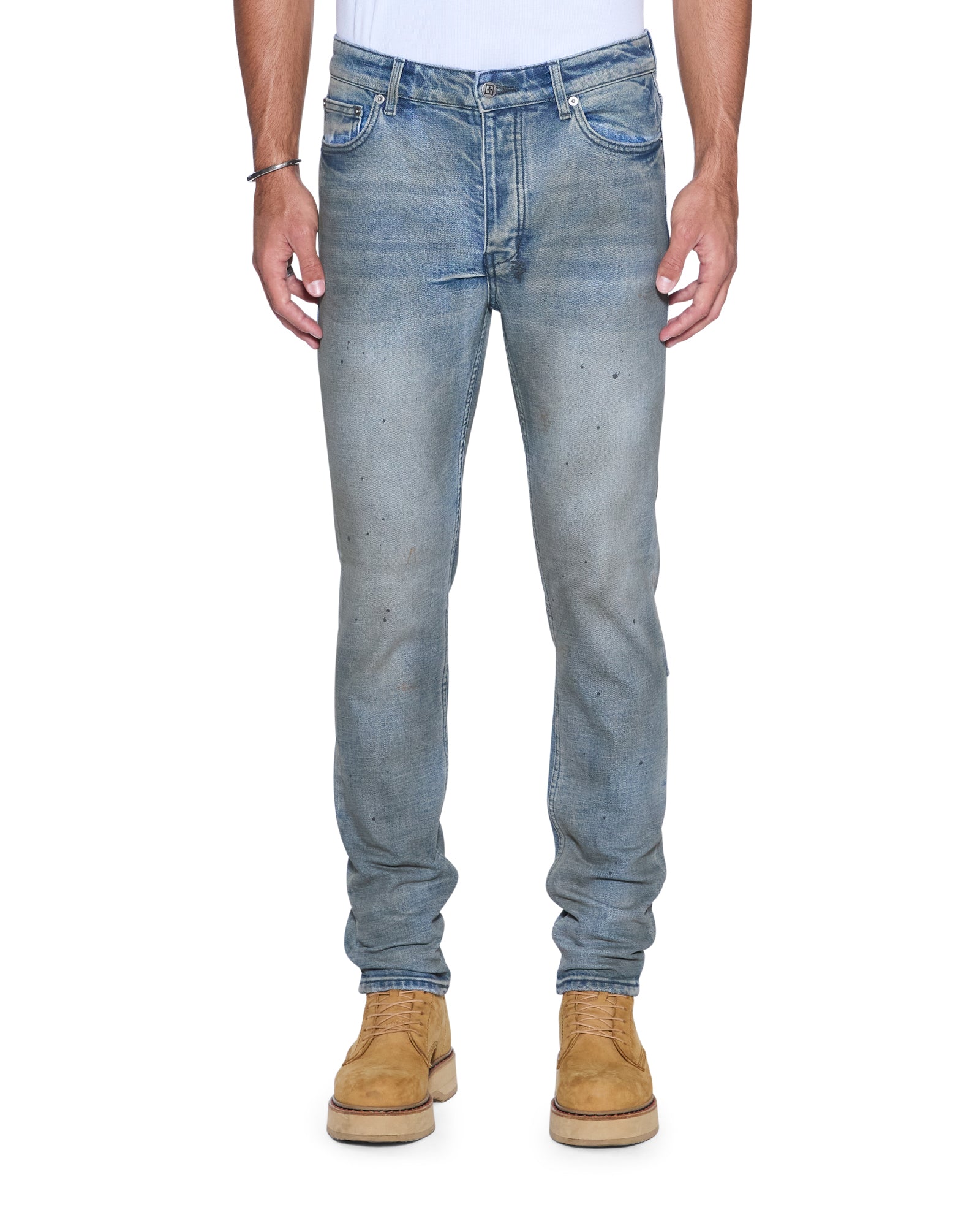 Mens Chitch Workshop Blue Slim Denim Jeans | Ksubi ++