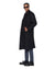MENS  REDEMPTION WOOL COAT BLACK REGULAR JACKETS