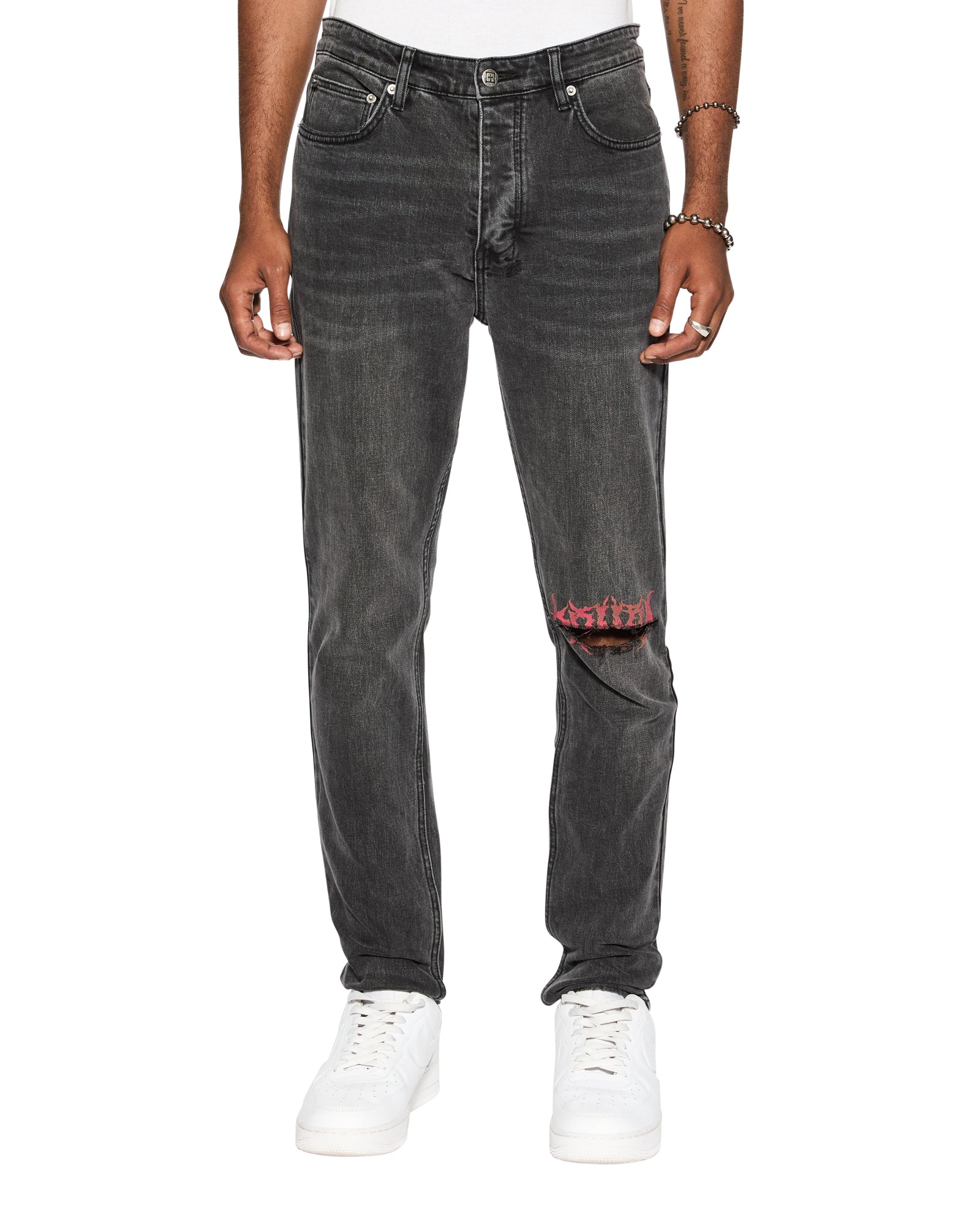 MENS  CHITCH ANGST SABBATH SLIM DENIM JEANS