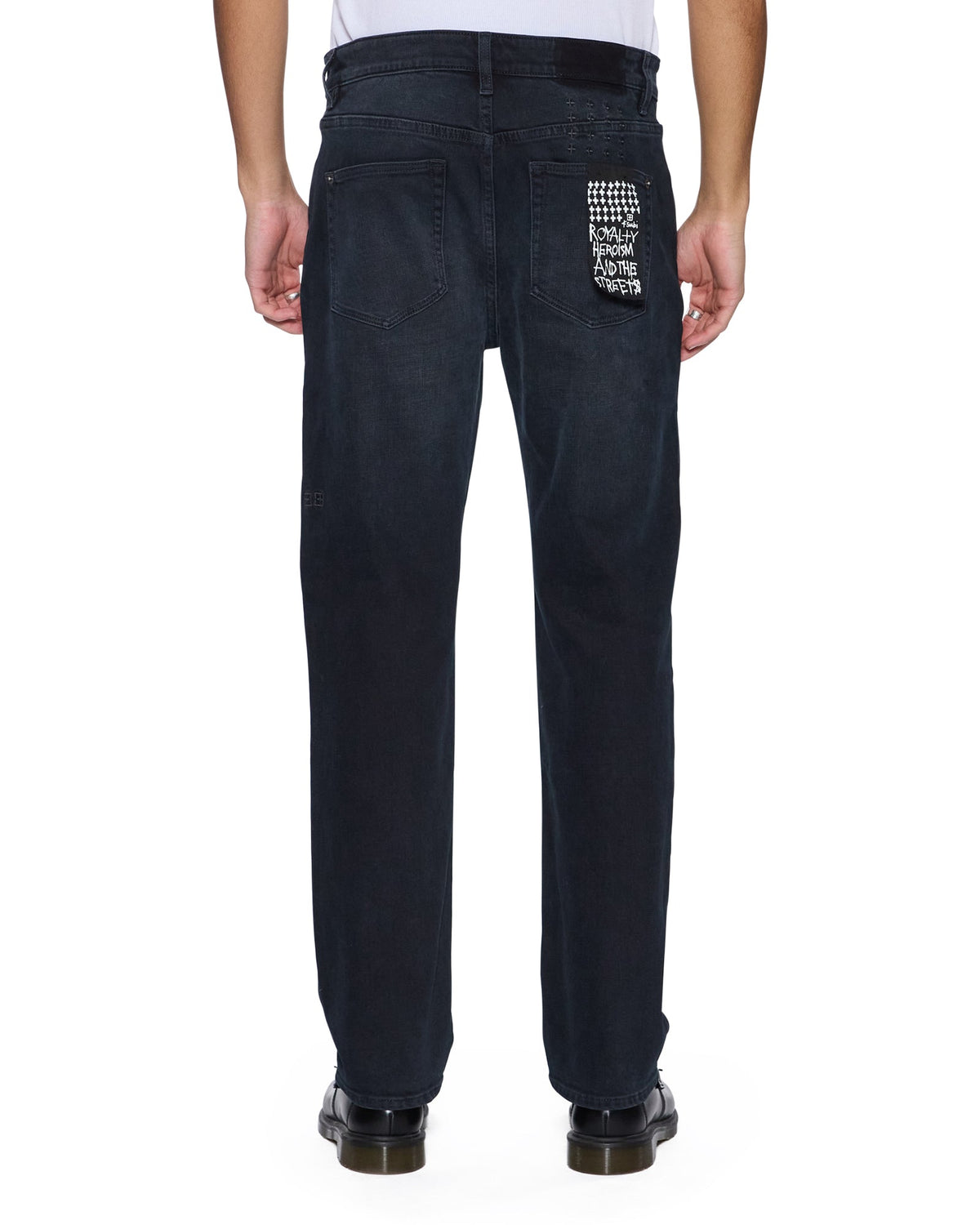MENS HAZLOW RINSED RESIN DENIM JEANS