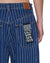WOMENS  KSUPER MAYFAIR BLUE SPLICED OVERSIZED DENIM JEANS