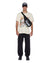MENS  OPERATOR PANT JASPER BLACK RELAXED PANTS