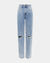WOMENS  PLAYBACK AUTHENTIK TRASHED STRAIGHT DENIM JEANS