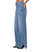 Womens Playback Krystal Komet Straight Denim Jeans - Denim