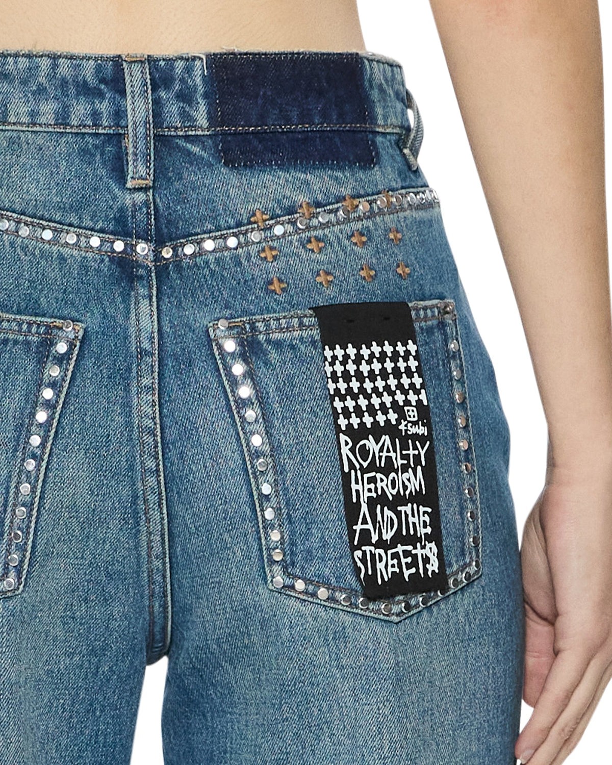 PLAYBACK TEXAS BLUE STUDDED