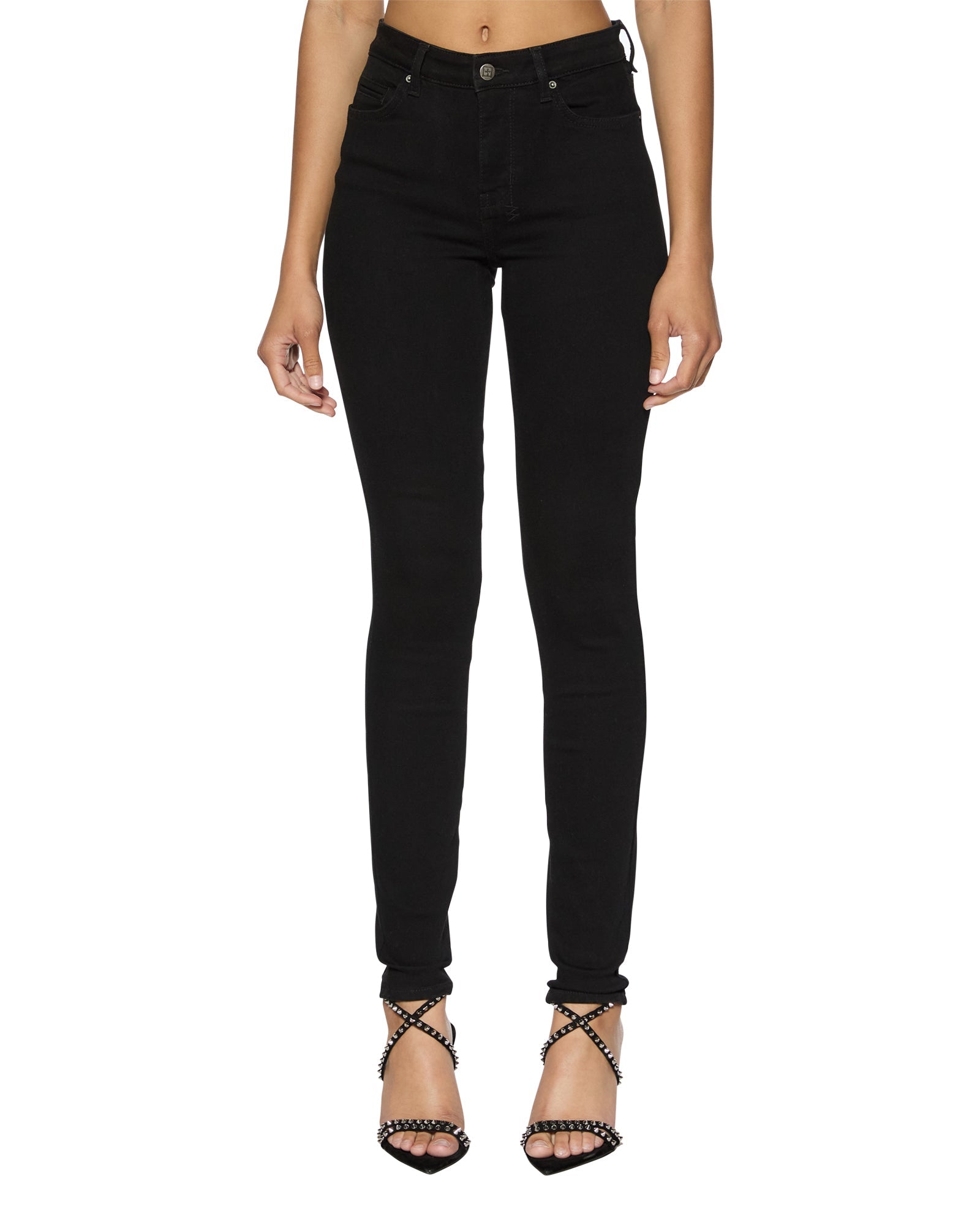 WOMENS  SPRAY ON XTRA NIGHTFALL SKINNY DENIM JEANS