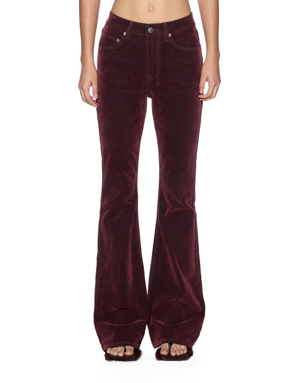 WOMENS SOHO MERLOT DENIM JEANS