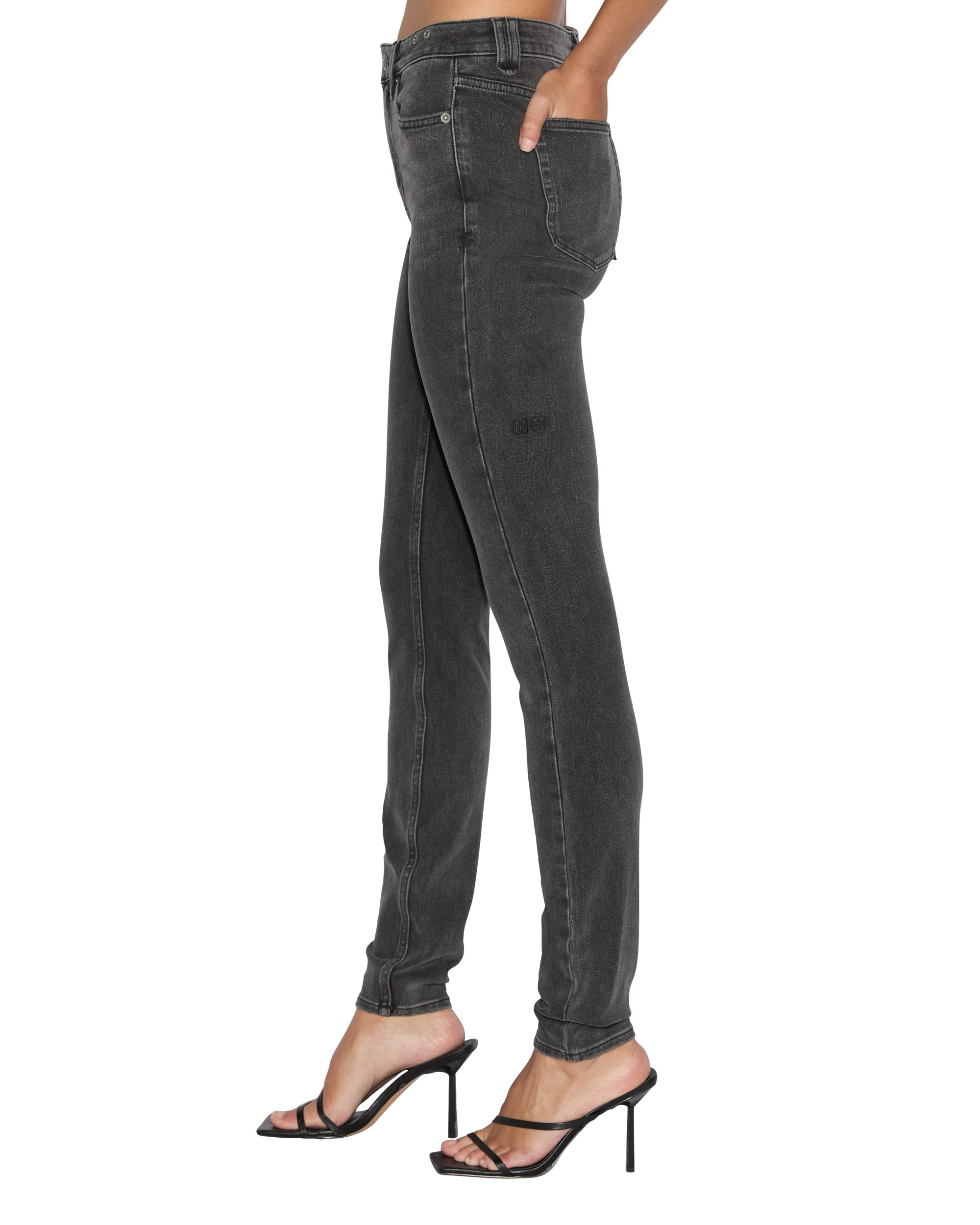 WOMENS  SPRAY ON XTRA LOVESTRUCK SKINNY DENIM JEANS