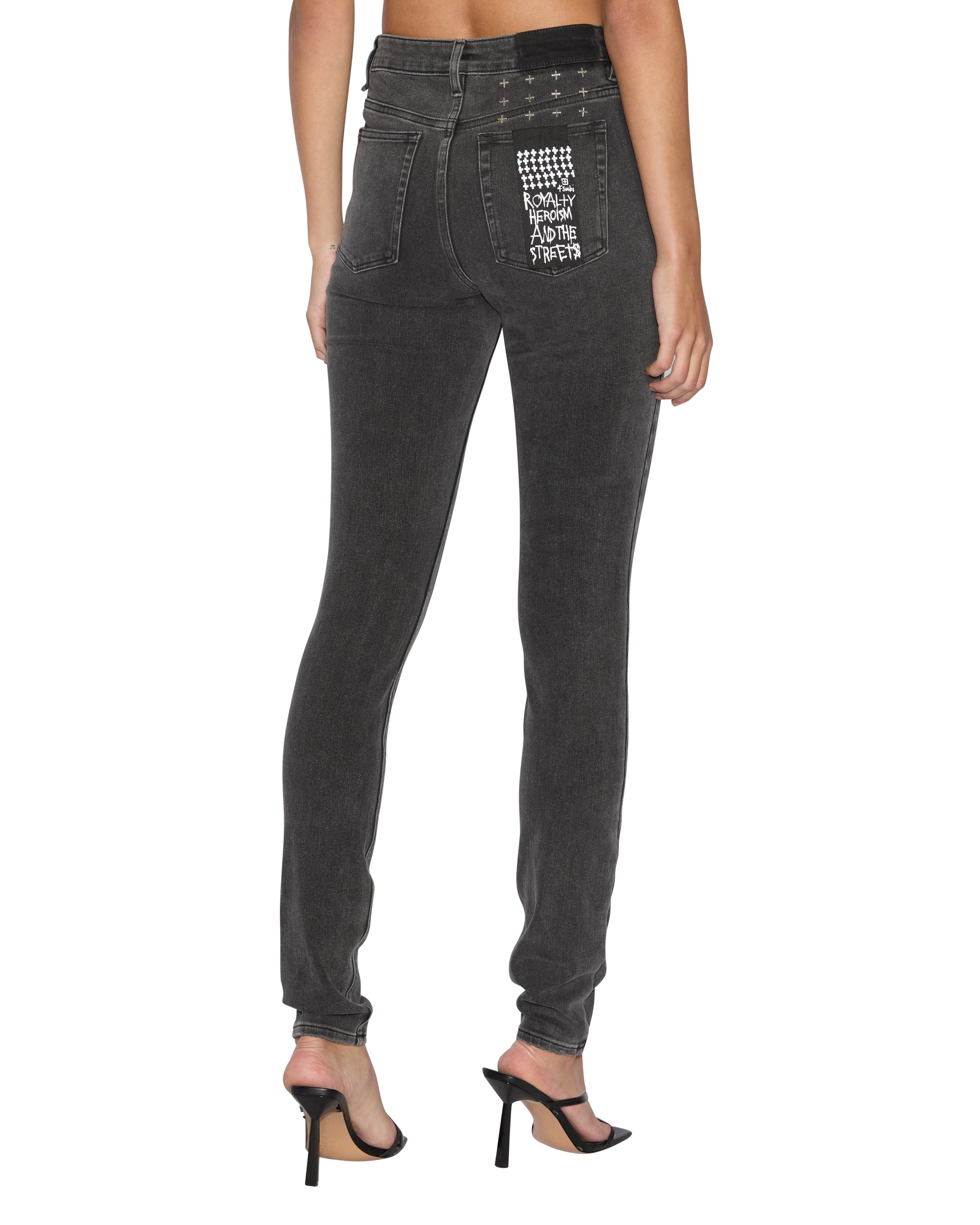 WOMENS  SPRAY ON XTRA LOVESTRUCK SKINNY DENIM JEANS