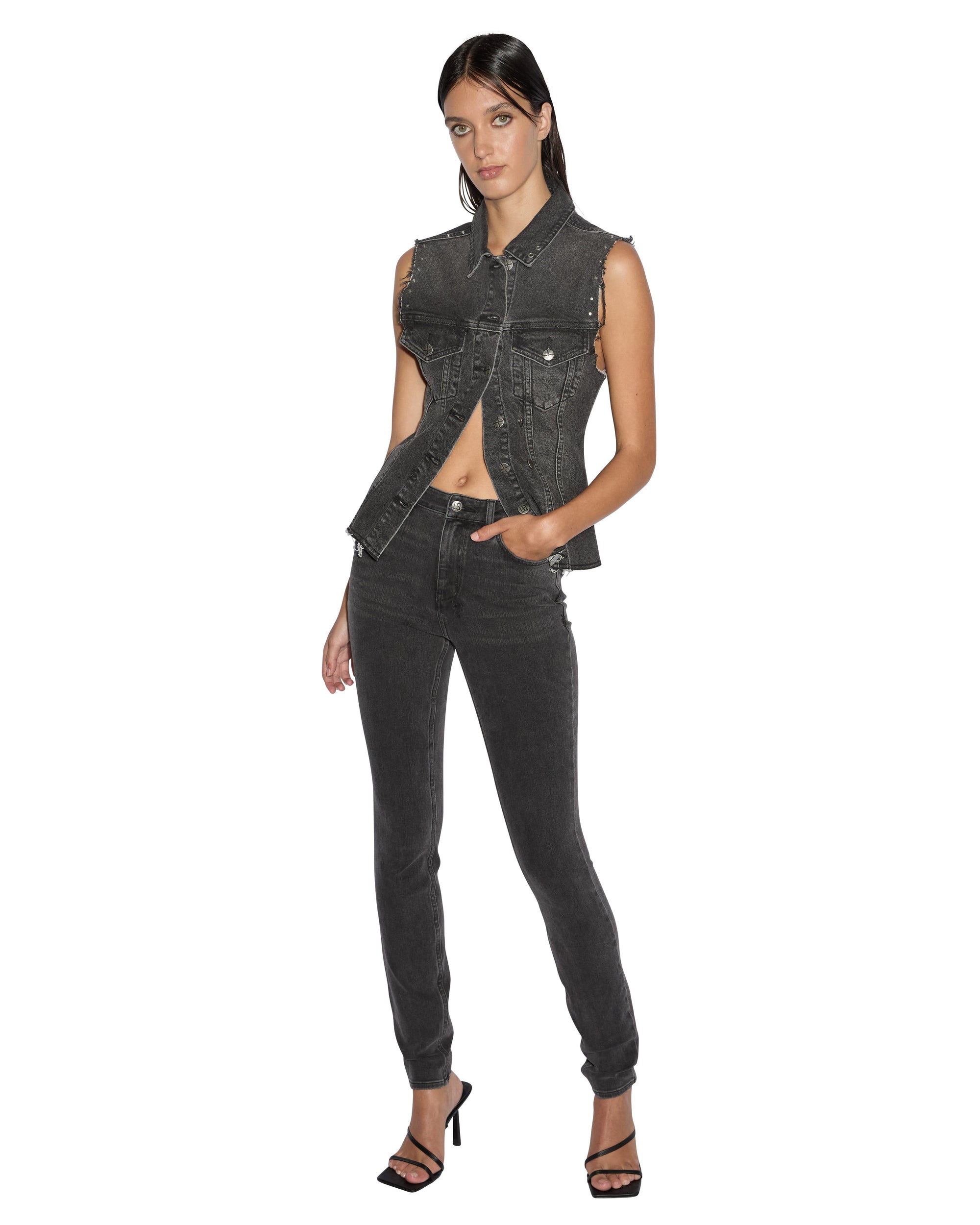 WOMENS  SPRAY ON XTRA LOVESTRUCK SKINNY DENIM JEANS