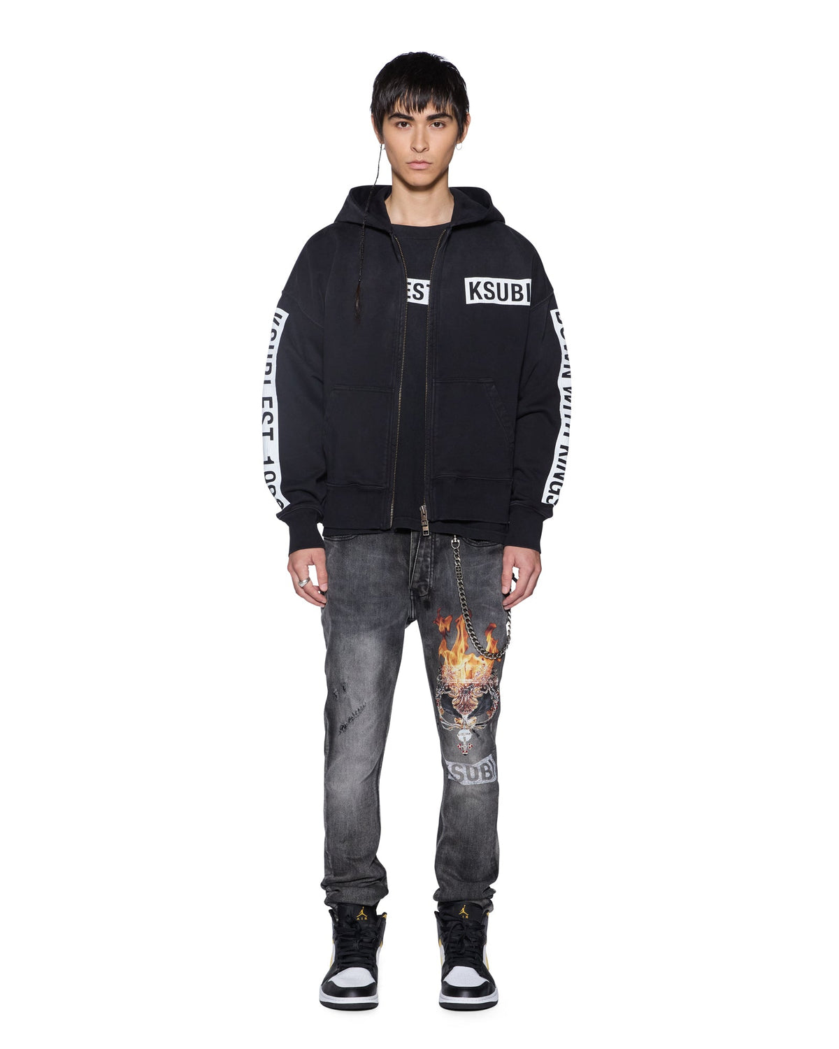 MENS VAN WINKLE ASHER KINGS DENIM JEANS
