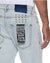 MENS  VAN WINKLE FROST BLUE ARCH SKINNY DENIM JEANS