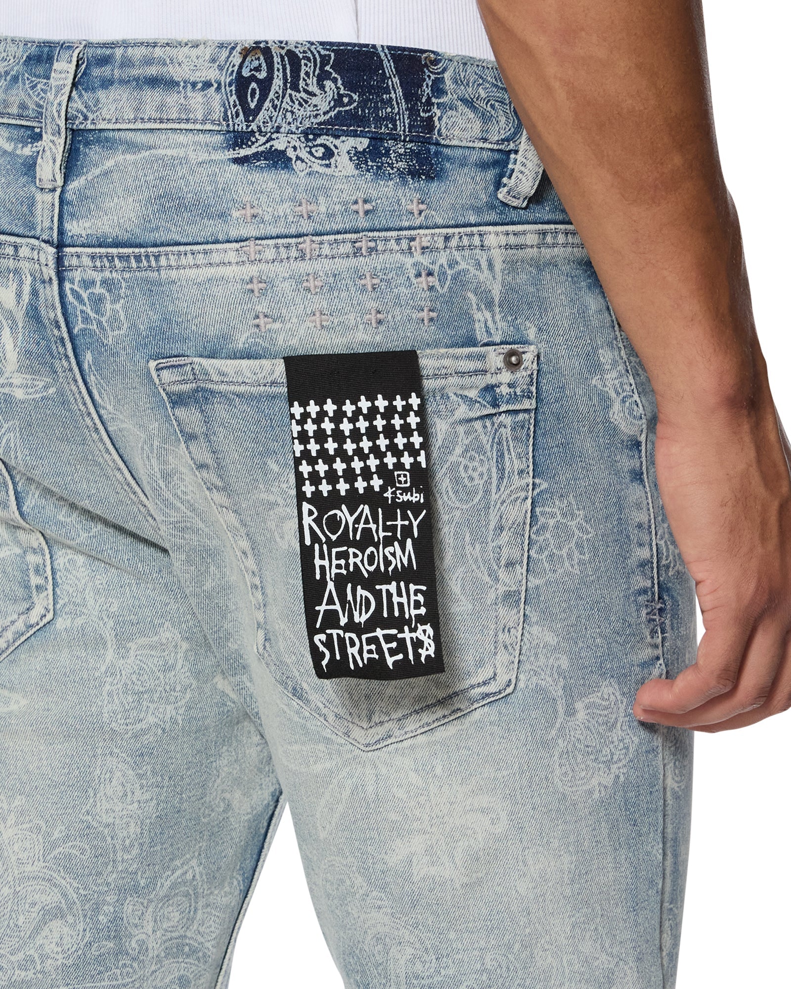 MENS VAN WINKLE PUNK ETERNITY DENIM JEANS