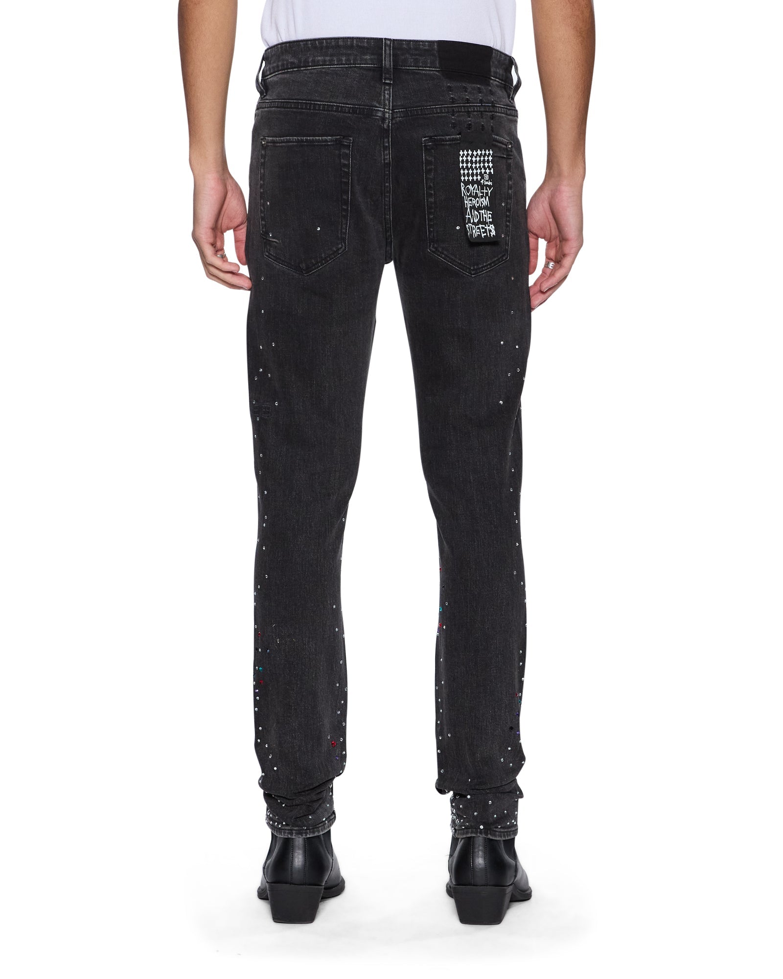 MENS  VAN WINKLE RENAISSANCE SKINNY DENIM JEANS