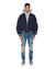 MENS  VAN WINKLE RODEO PATCHED SKINNY DENIM JEANS