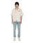 MENS  VAN WINKLE SCATTER BLUE SKINNY DENIM JEANS