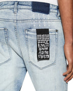 MENS VAN WINKLE TRASHED DREAMS DENIM JEANS