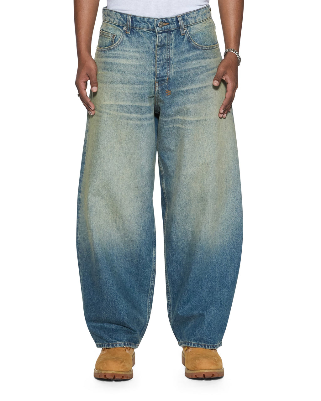 MENS VORTEKS PORTLAND BLUE SOTT DENIM JEANS