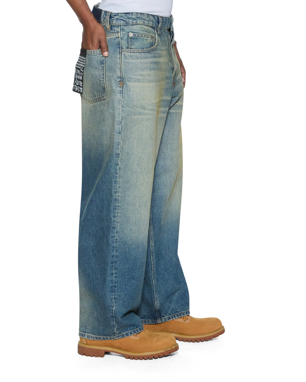 MENS VORTEKS PORTLAND BLUE SOTT DENIM JEANS