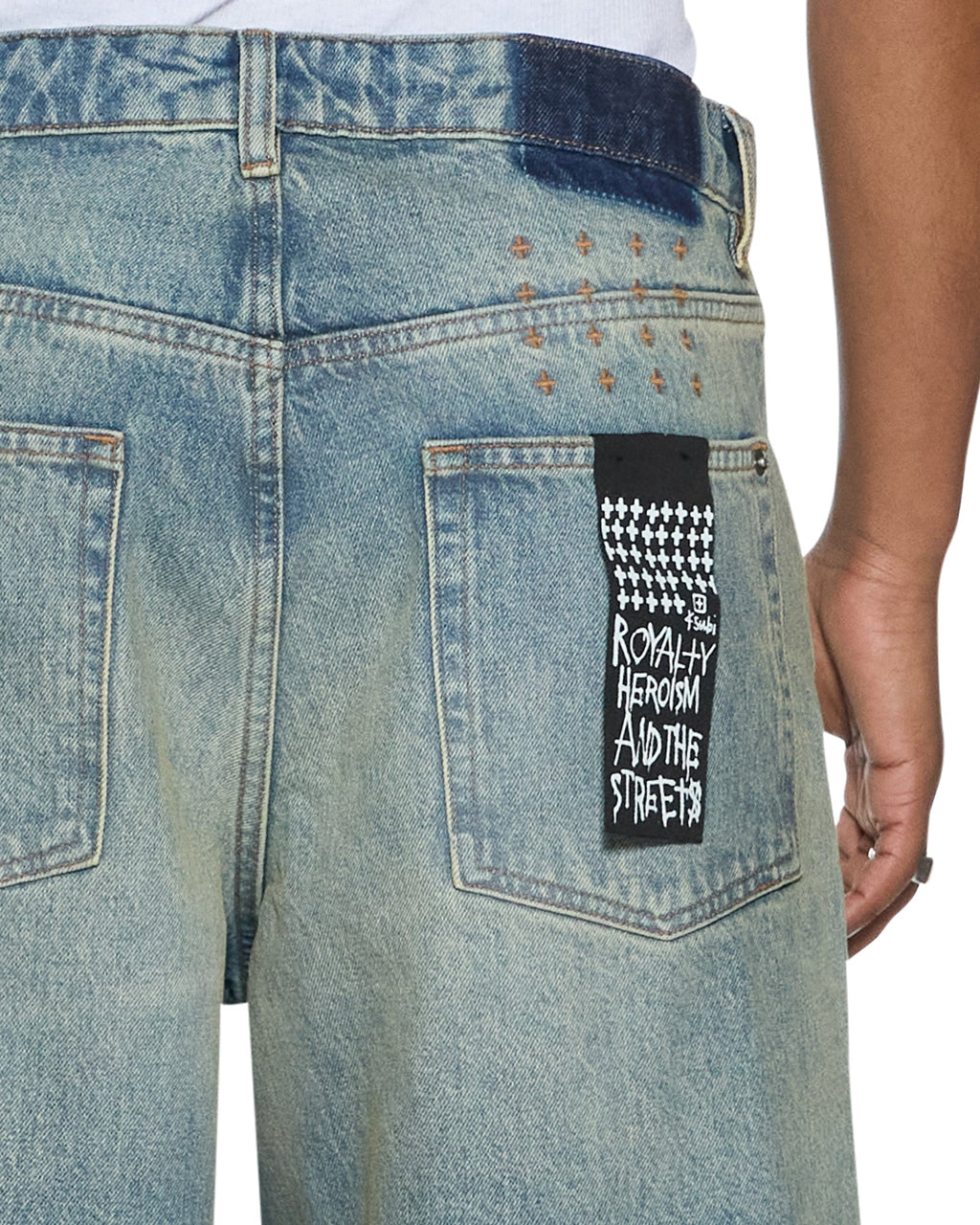 MENS VORTEKS PORTLAND BLUE SOTT DENIM JEANS