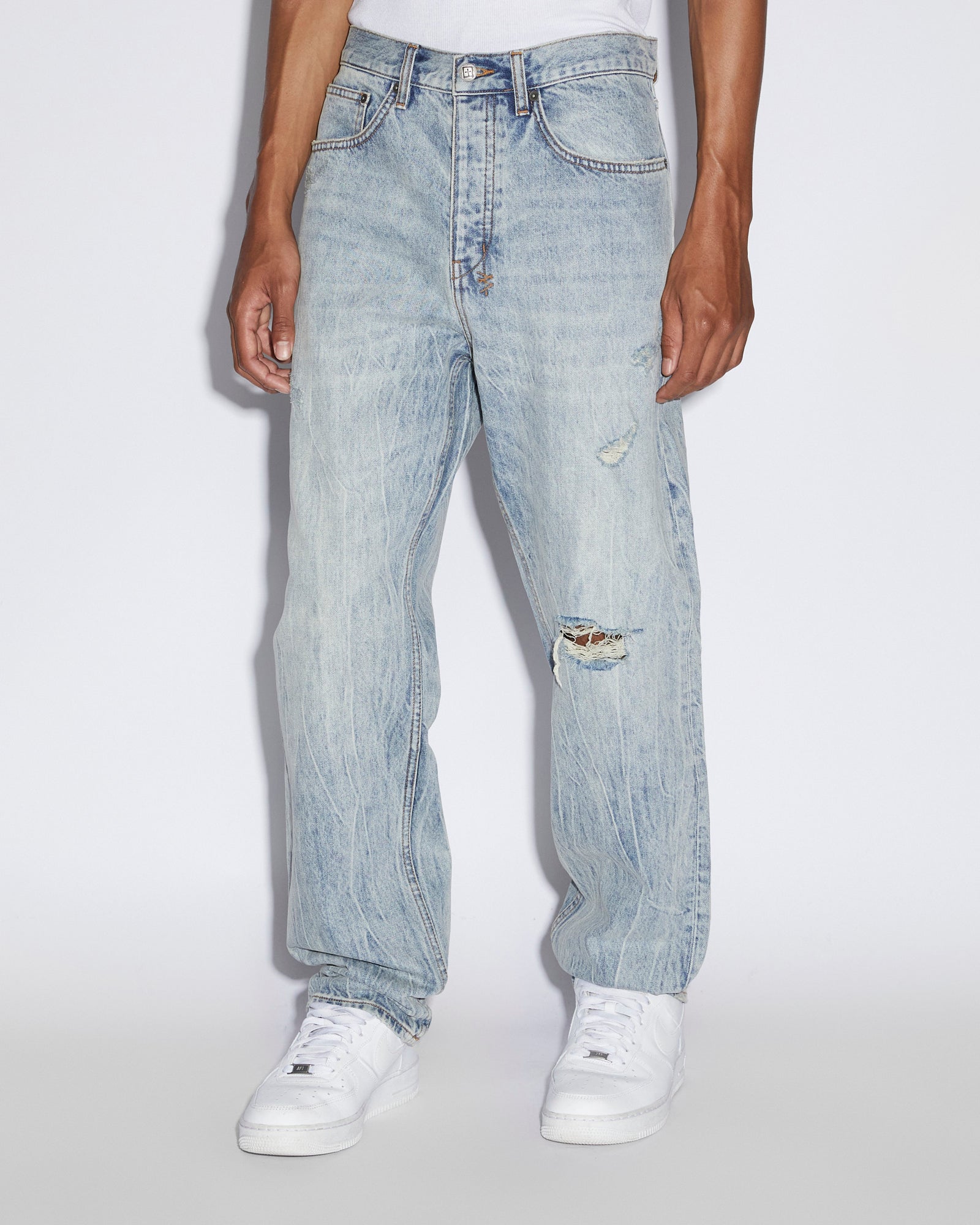 MENS  ANTI K DYNAMO RELAXED DENIM JEANS