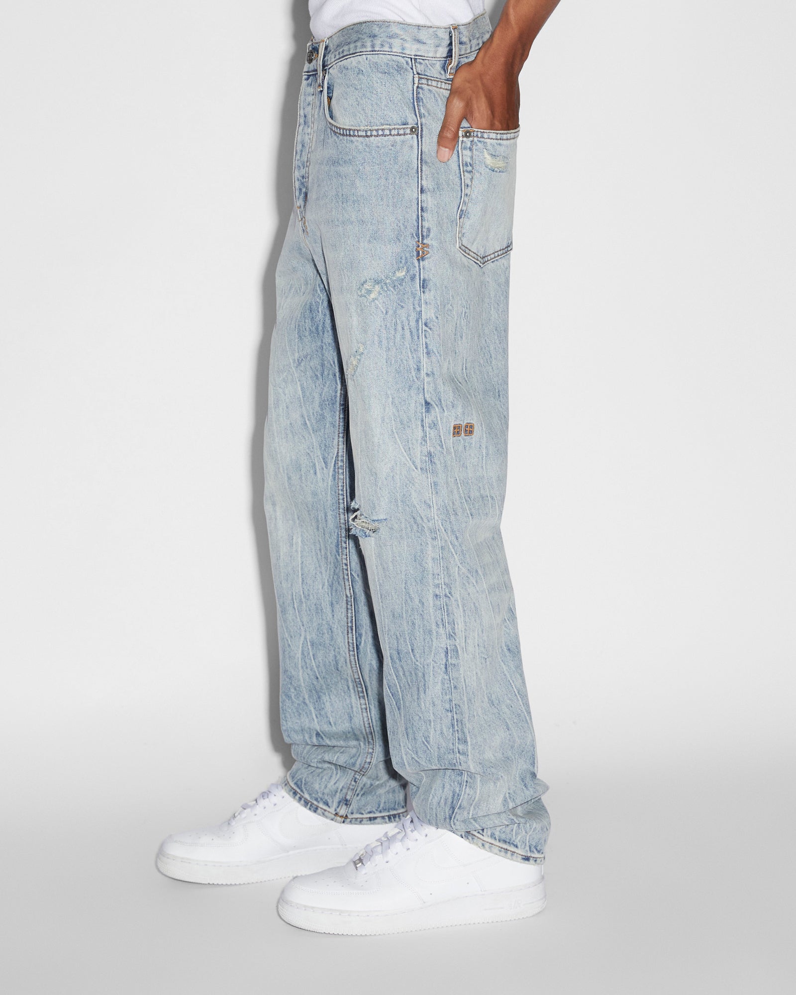 MENS  ANTI K DYNAMO RELAXED DENIM JEANS