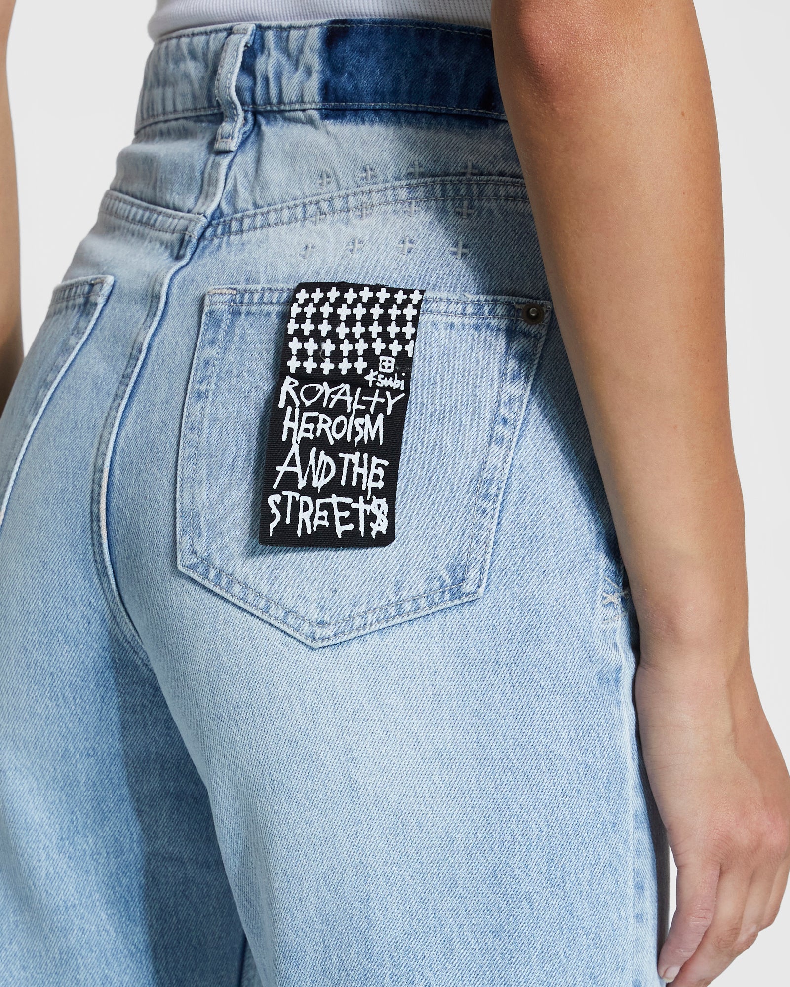 WOMENS  BROOKLYN JEAN SENSE STRAIGHT DENIM JEANS