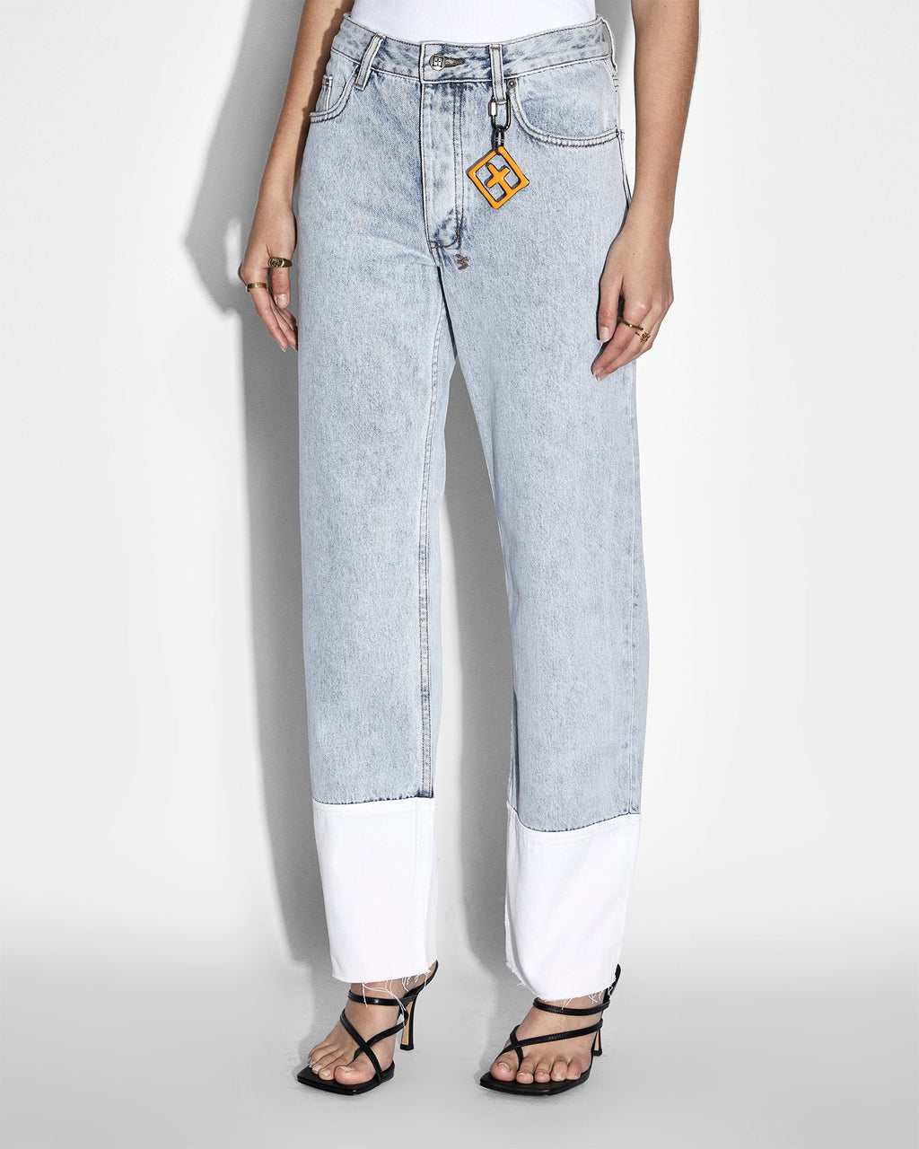 WOMENS BROOKLYN JEAN MUSE CUFFED DENIM JEANS