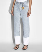 WOMENS BROOKLYN JEAN MUSE CUFFED DENIM JEANS