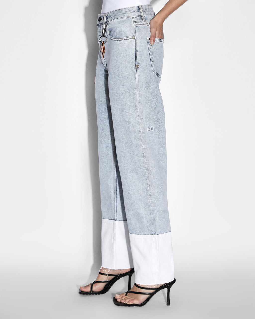WOMENS BROOKLYN JEAN MUSE CUFFED DENIM JEANS
