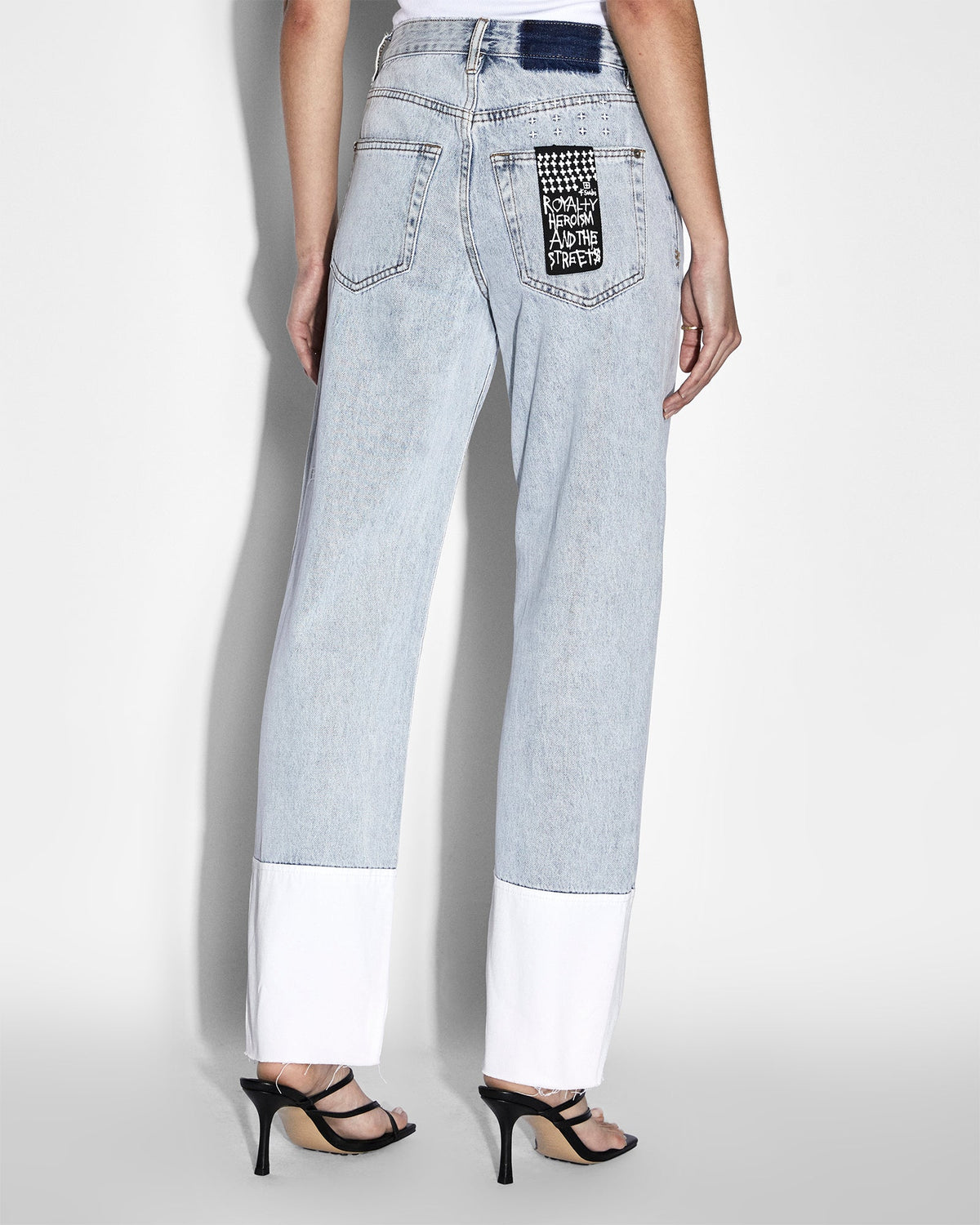 WOMENS BROOKLYN JEAN MUSE CUFFED DENIM JEANS