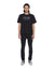 MENS  CHITCH BONEYARD BLACK SLIM DENIM JEANS