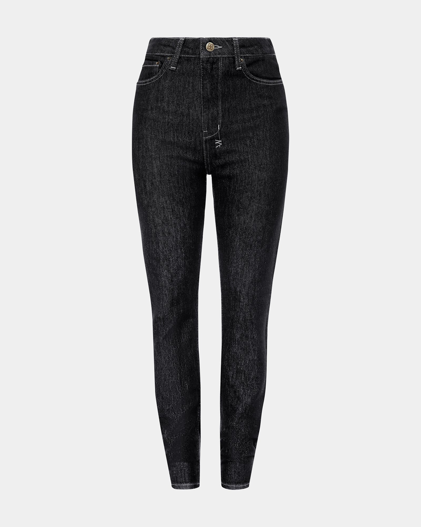 WOMENS  HI N WASTED XTRA MIDNIGHT SKINNY DENIM JEANS