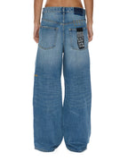 Womens Ksuper Maverik Baggy Denim Jeans - Denim