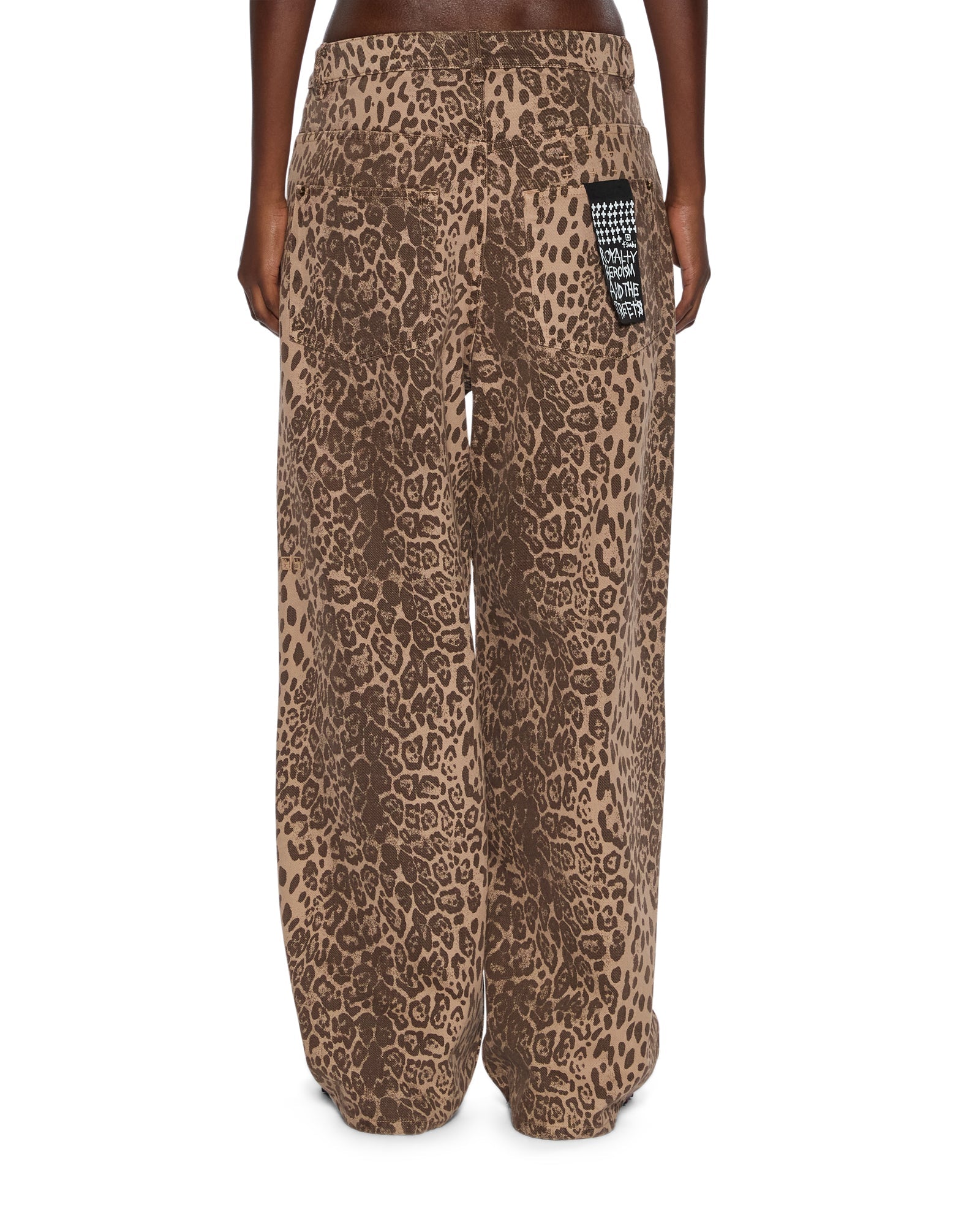WOMENS KSUPER LEO BAGGY DENIM JEANS