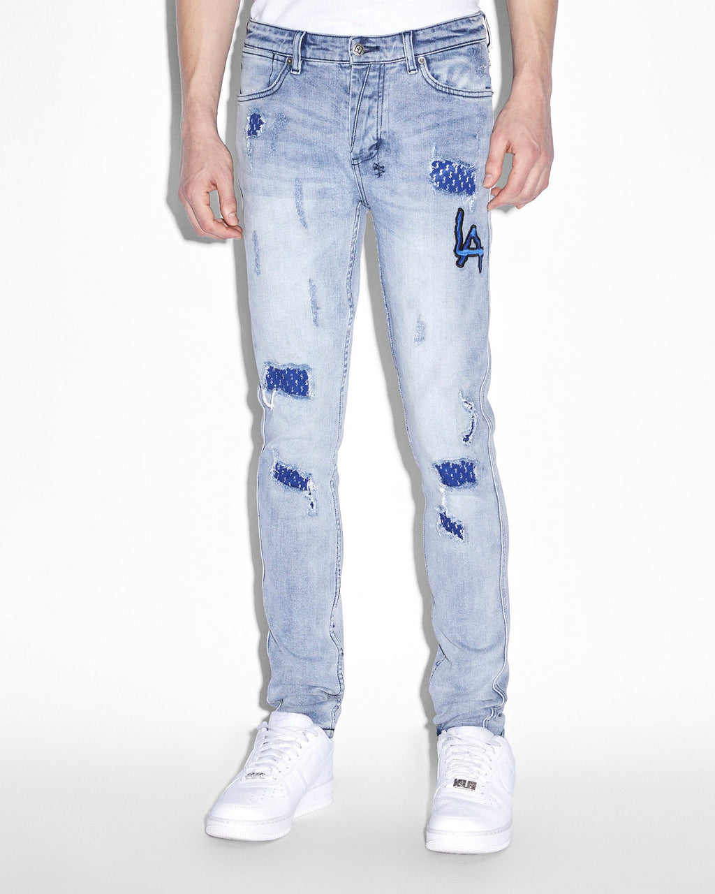 MENS VAN WINKLE LA TRASHED DREAMS DENIM JEANS