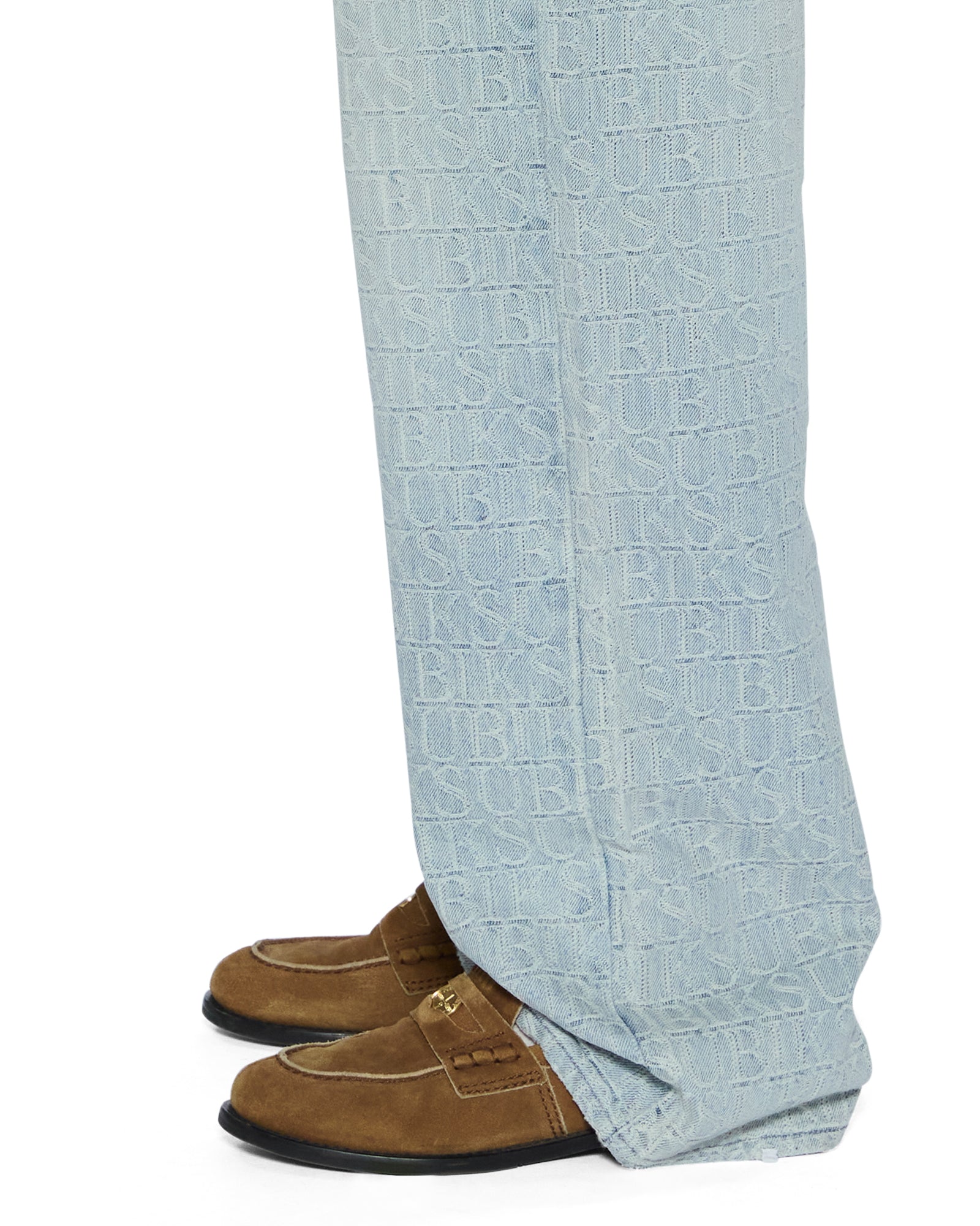 WOMENS  LOW RIDER TILE RELAXED DENIM JEANS