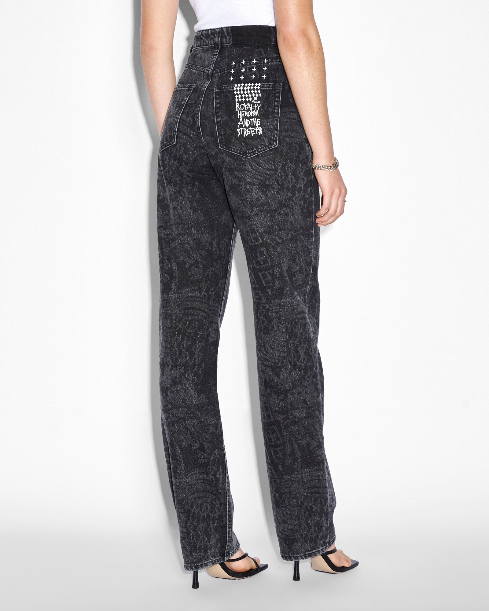 WOMENS  PLAYBACK GRAF STRAIGHT DENIM JEANS