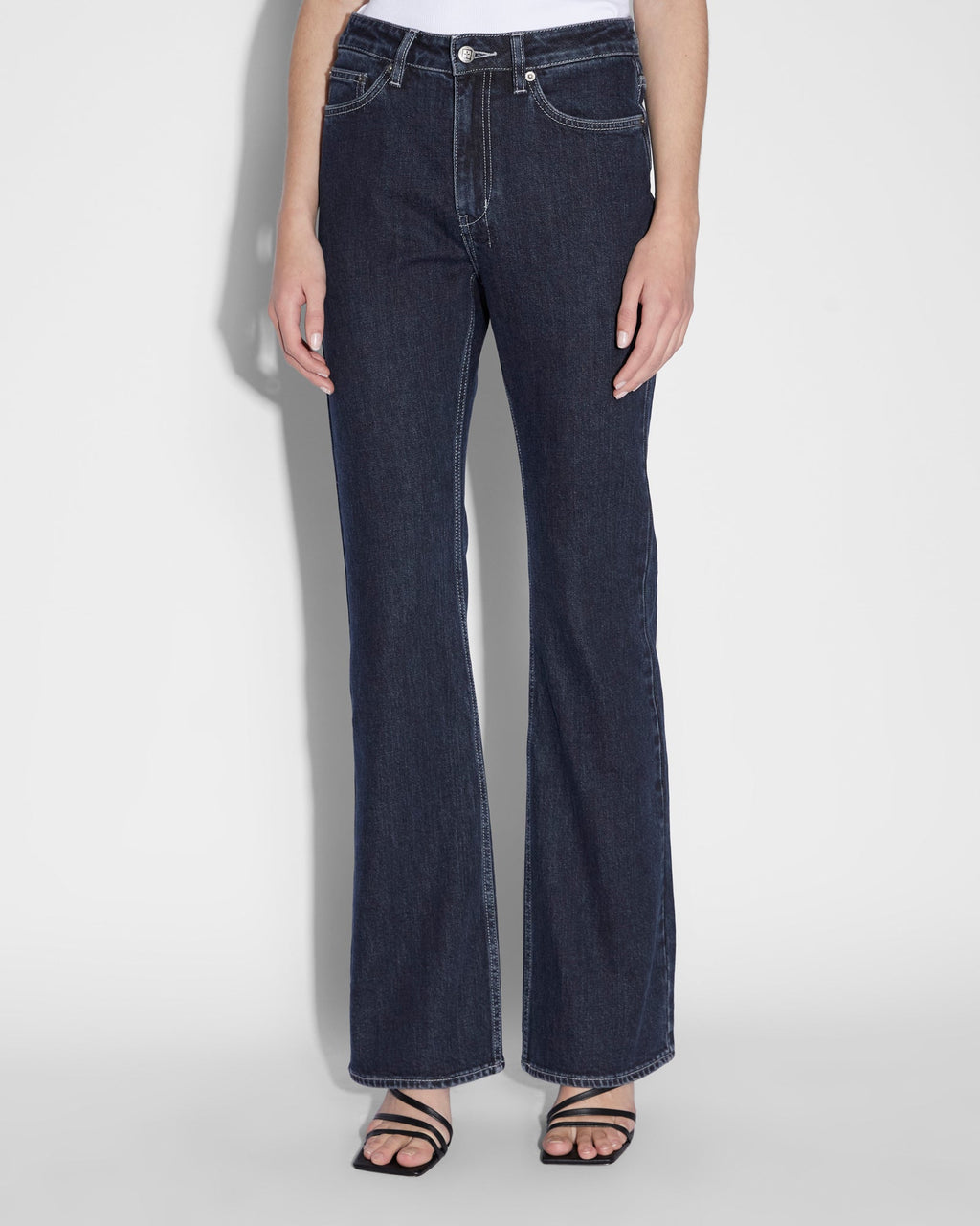 Womens Soho Obscura Flare Denim Jeans - Denim