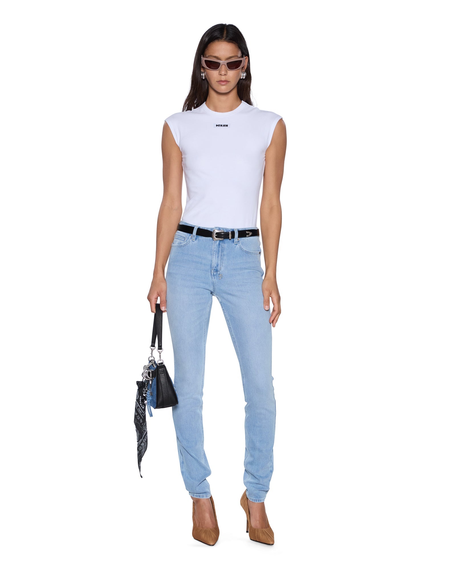 WOMENS  SPRAY ON XTRA DEJA VU SKINNY DENIM JEANS