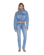 WOMENS THE MOSS JEAN MERCER BLUE DENIM JEANS