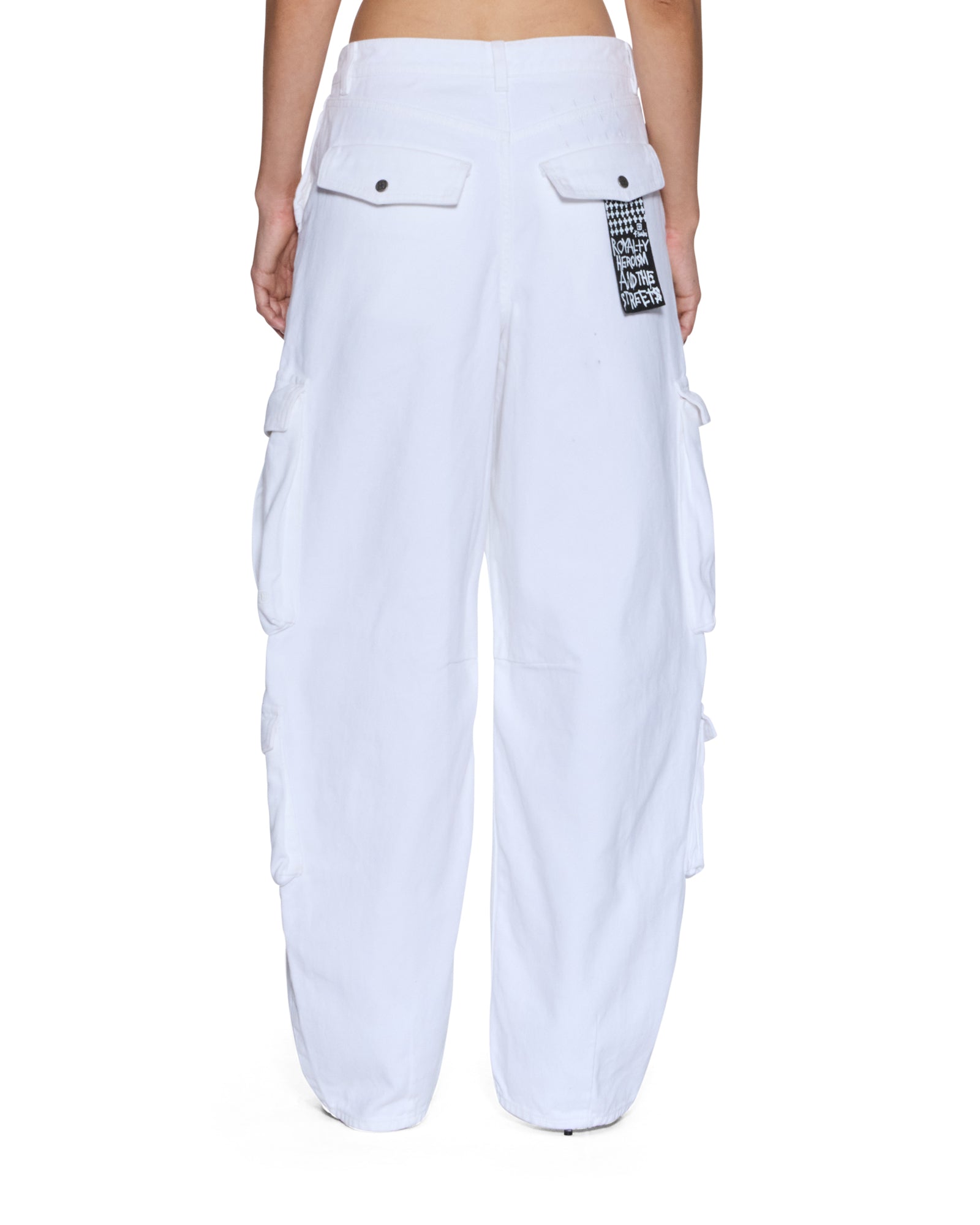 WOMENS  BARREL JEAN CARGO FRESH BARREL LEG DENIM JEANS