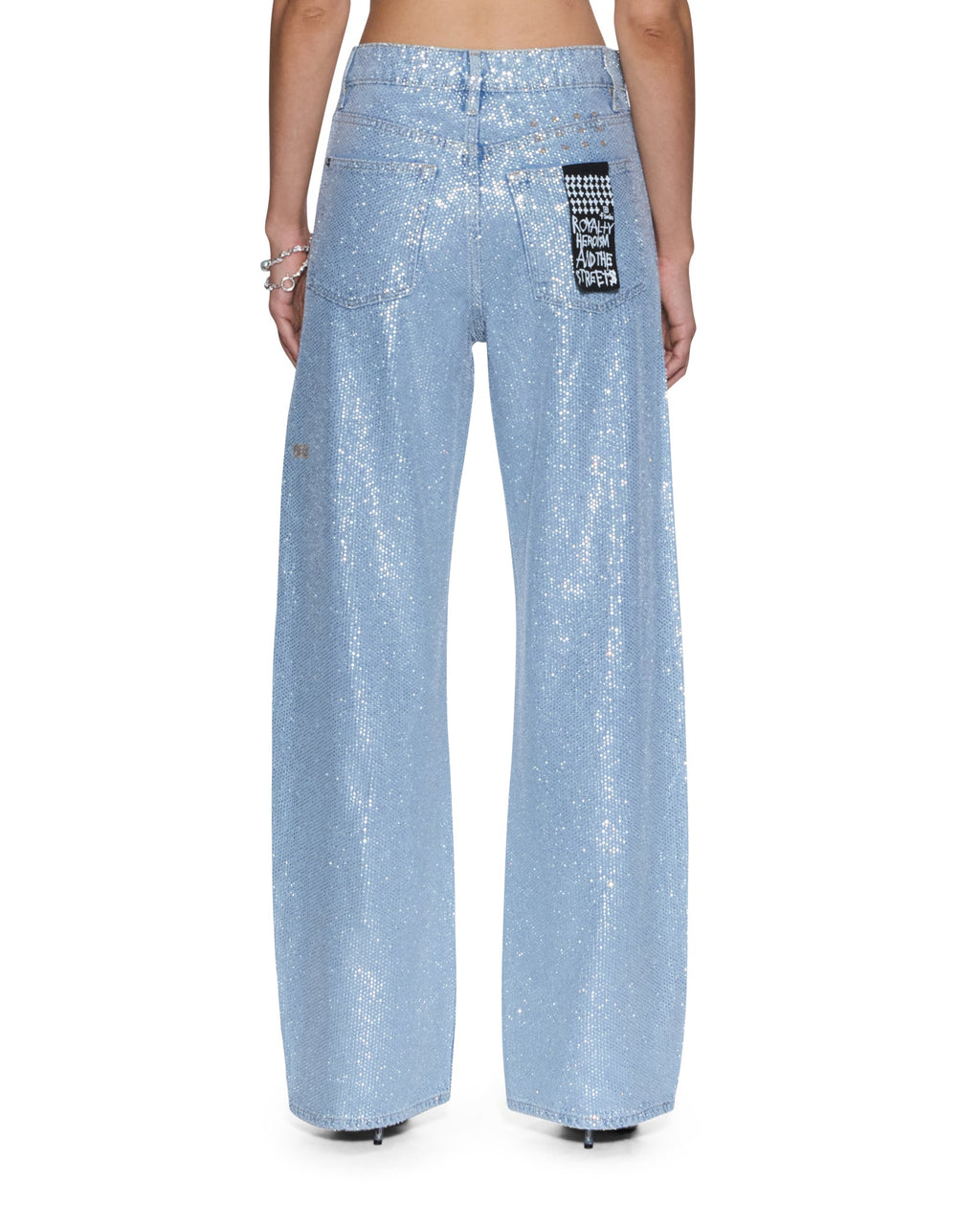 WOMENS EMPIRE JEAN HIGH ROLLERS DENIM JEANS