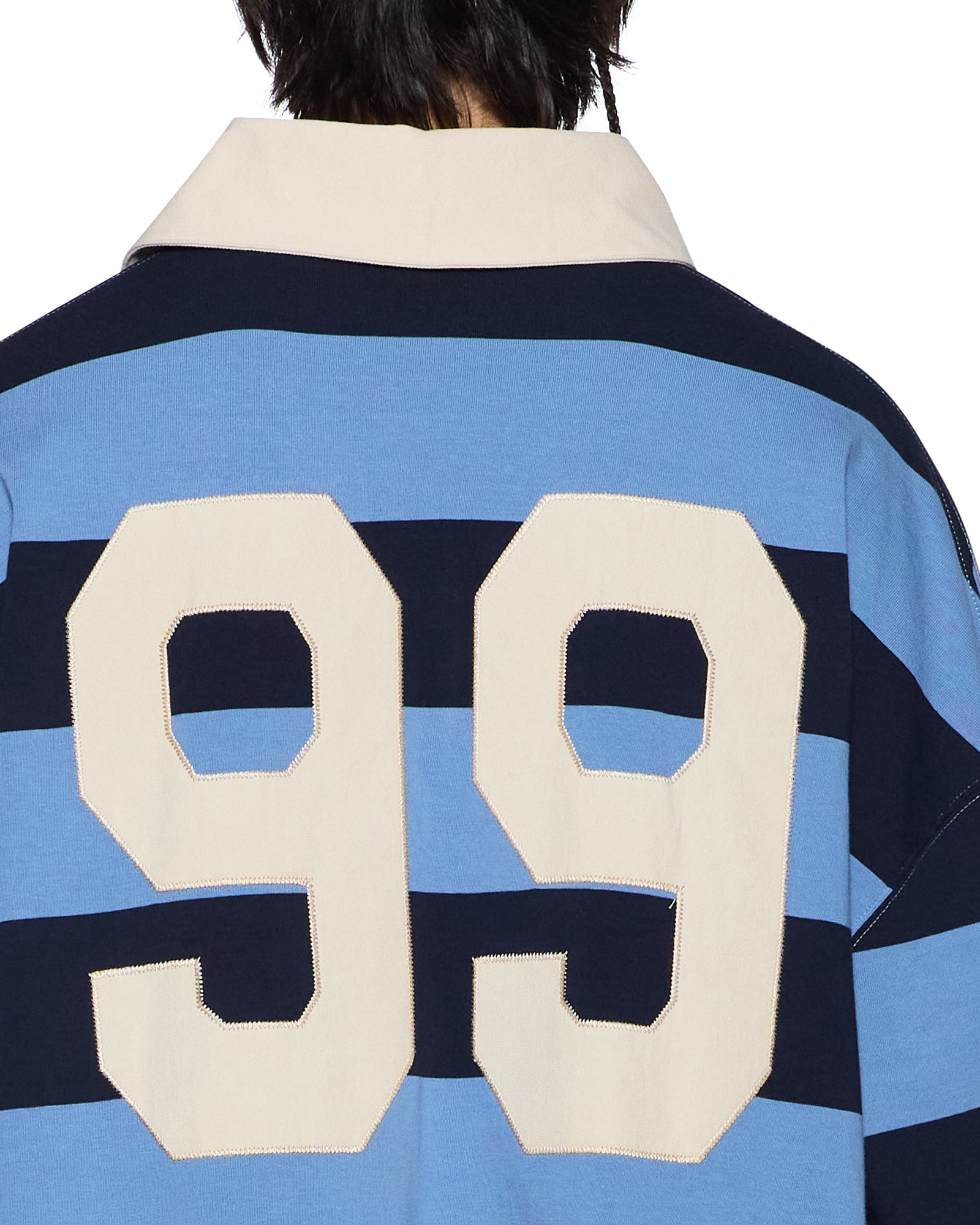 MENS  RUGGED RUGBY JERSEY FADED ICE BOXY FASHION TOPS